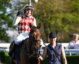 Sam and Jamie Win at Huntingdon